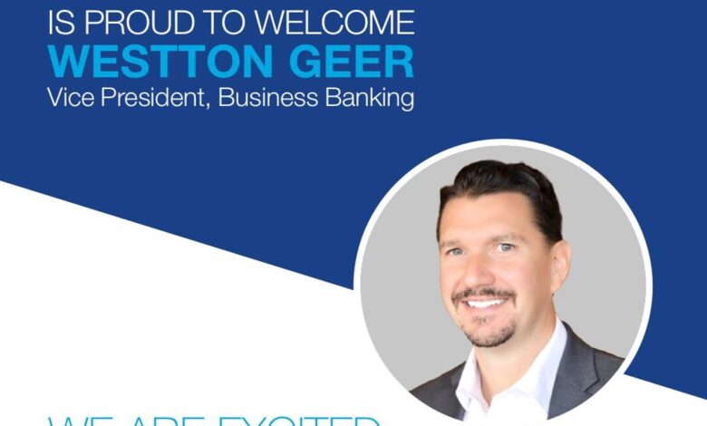OceanFirst is proud to welcome Westton Geer