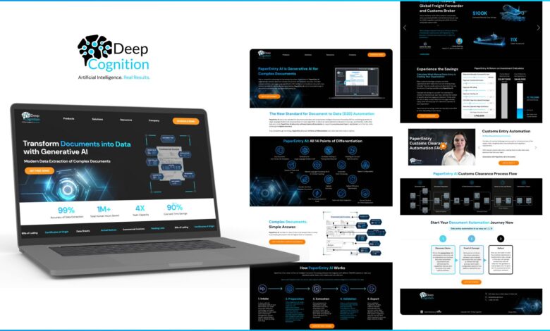 Introducing the New AI-Based Deep Cognition Website Introducing the New AI-Based Deep Cognition Website